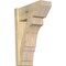 Ekena Millwork Balboa Slat Rough Sawn Outlooker, Douglas Fir, 8"W x 18"D x 26"H OUT08X18X26BOA06RDF - alternate 1